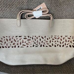 BRAND NEW large gold tote bag from Ulta with coin purse/wallet